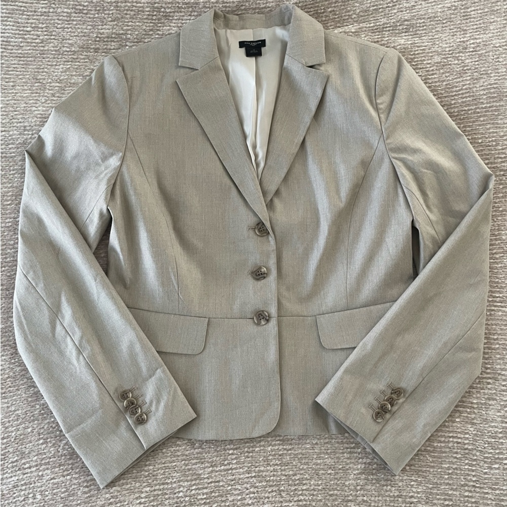Ann Taylor Beige Blazer